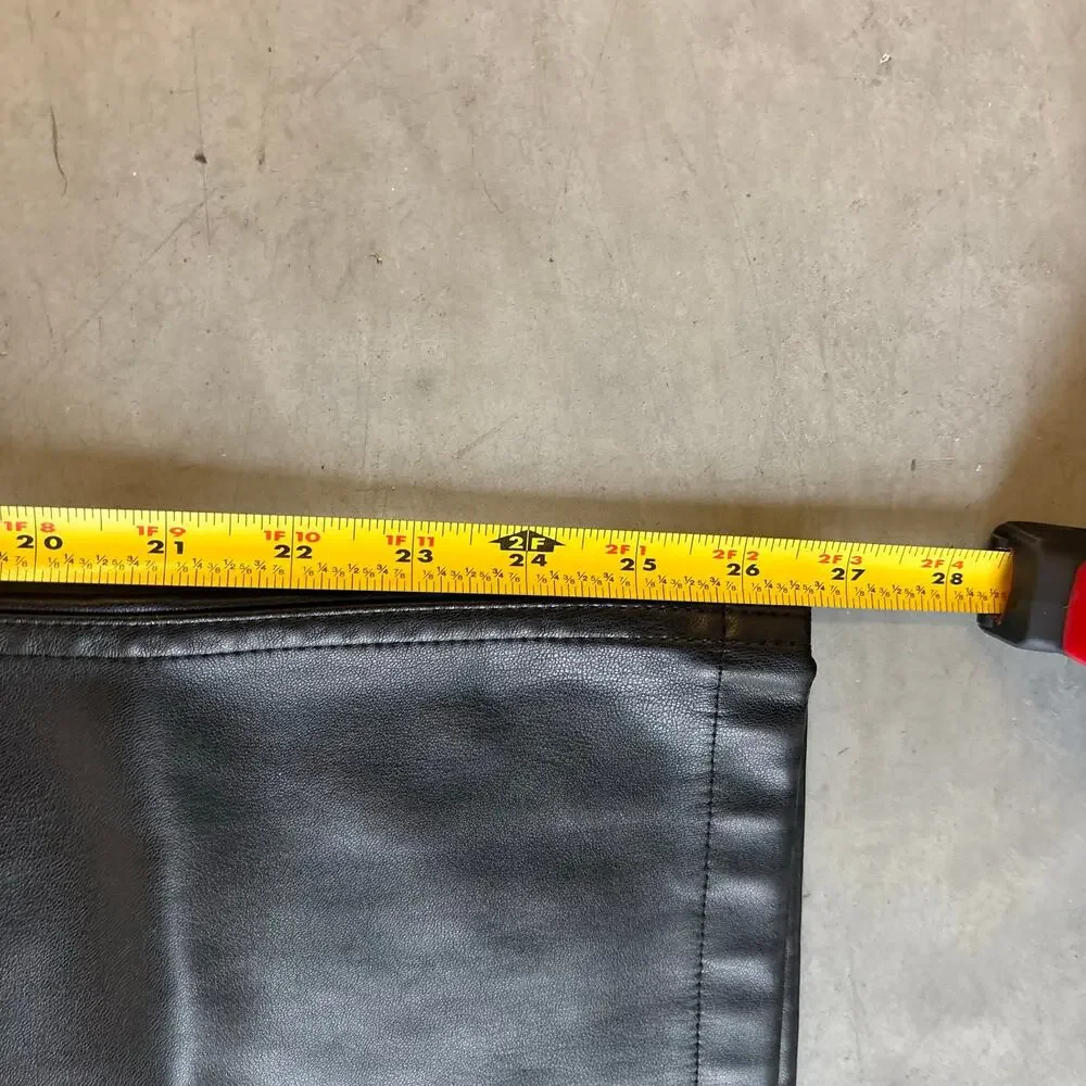 vintage rick owens style leather pants